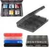 Adecuado para 2Ds New 3Ds 3Dsxl Caja de Cartuchos 24 en 1, Caja de Almacenamiento de Tarjetas de Juego, Caja de Tarjetas para Quemar
