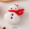 Accesorios de Broche Navideño Muñeco de Peluche de Santa Claus Accesorios DIY Bufanda Ropa Zapatos y Calcetines Accesorios Bolsas