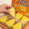 Estilo Mismo de Xiaohongshu Juguete de Apretar Queso Descompresión Rebote Lento Apretar Vaselina Juguete de Queso Alivio del Estrés Ventas Directas de Fábrica