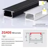 Luz Linear Alumínio Tira de LED Embutida Liga de Alumínio Luz Linear Sem Luz Principal Luz Linear Guarda-roupa Luz de Escada
