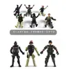 Artículos Decorativos, Figuras Periféricas, Juguetes, Regalos para Niños, Regalos de Cumpleaños, Pastel de Cumpleaños, Accesorios para Pastel de Acción Delta Force