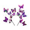 Tiara Borboleta Colorida Popular Europeia e Americana, Acessórios de Cabelo e Headwear de Borboleta Mais Vendidos na Amazon Fornecimento Atacadista