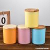 Copo de Vidro Colorido para Vela DIY Caseiro Copo para Vela de Aromaterapia Lembrancinha Difusor de Fragrância Recipiente Lata Vazia para Vela