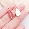 30 Colgantes Variados de Hoja de Arce y Hoja Vegetal Esmaltados de Aleación para Acción de Gracias Accesorios de Joyería DIY para Pulseras, Collares y Colgantes
