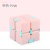 Novo Cubo Mágico Infinito Criativo Descompressão Cor Macaron Brinquedos para Adultos e Crianças Cubo Mágico Brinquedos Educativos de Descompressão
