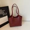 Bolso Vintage de Gran Capacidad para Debajo del Brazo para Mujer, Nuevo Bolso de Mano de Moda 2026, Bolso de Hombro, Bolso Tote Cubo para Viajes