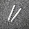 Nuevo frasco de medicina de aleación de aluminio multisección frasco de medicina sellado barril para palillos de dientes barril para sacar cera del oído cartucho impermeable al por mayor