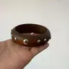 Set de pulseras vintage, pulseras de ala ancha a la moda y versátiles, pulseras versátiles apilables de alta gama, nuevo diseño primavera-verano