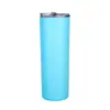 Taza recta aislada de acero inoxidable de 20 oz transfronteriza, taza recta térmica y de conservación del frío portátil de doble capa, portavasos de coche, vaso de agua, personalizable