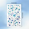 Pegatinas de Estrella de Gemas de Amazon Transfronterizas para Niños Decoración DIY Pegatinas Brillantes de Diamantes de Cristal Pegatinas de Pedrería