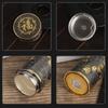 Kowloon Baifu Silver Cup 999 Sterling Silver Liner Foot Silver Ion Thermos Cup Tea Cup Business Gift Atacado 304