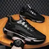 Sapatos Masculinos de Verão Estilo Fino Tendência Sapato Respirável Vazado Tênis de Marca Tendência Masculino Sapatos de Corrida com Malha Adolescentes Sapatos com Amortecimento a Ar Blade