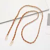 Correa de Bolso de Venta Caliente Cadena de Cuero Cruzada Accesorios de Bolso de Verano Correa de Hombro DIY Cordón para Teléfono Móvil Cadena Pequeña Fragante para Teléfono Móvil