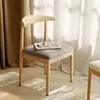Cadeira de Jantar Casa Simples Banco com Encosto Cadeira Imitação Madeira Maciça Cadeira de Toucador Novo Estilo Chinês Cadeira de Chifre de Boi Ferro Forjado Cadeira de Restaurante com Encosto