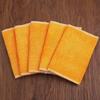 Toalla para lavar platos de fibra de bambú 18*23 paño para lavar platos limpieza de cocina desengrasante estropajo paño absorbente de doble color