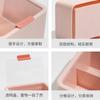 Caja de Almacenamiento para Bastoncillos de Algodón, Elegante Portátil Limpiador Facial de Algodón Huevo de Belleza Productos de Cuidado de la Piel Huevo de Belleza Caja Pequeña a Prueba de Polvo Algodón para Maquillaje Doble Compartimento