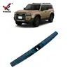 Adecuado para Toyota 24 Prado placa protectora trasera interior Land Cruiser LC250 pedal de bienvenida de acero inoxidable