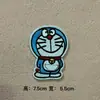 Nuevo Pegatina de Tela Bordada por Computadora de Doraemon Lindo Dibujo Animado Gato Ding-Dang Parche para Ropa Bolsa