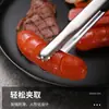 Pegadores de Alimentos Espessos de Aço Inoxidável, Pegadores para Churrasco ao Ar Livre, Pegadores de Bife para Restaurante, Pegadores de Alimentos, Pegadores Coloridos para Churrasco de Buffet