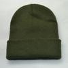 Gorro de punto de color sólido para las cuatro estaciones estilo coreano para hombres y mujeres Hospitalización Quimioterapia Baotou Gorro de luna Pulóver Gorro para el frío Gorro de lana para pareja