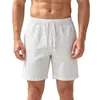 Amazon Pantalones Cortos para Hombre Transfronterizos TK Multicolores Lino Raya Vertical Bermuda con Cordón Transpirables Casuales Deportivos