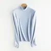 Roupa Térmica de Acrílico, Novo Estilo Outono e Inverno, Gola Alta Meia, Corte Justo, Manga Longa, Aquecimento Próprio, Camada Base, Roupa Quente de Outono