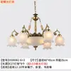 Novo lustre estilo europeu para sala de estar, iluminação criativa vintage, quarto estilo americano, estudo simples, lustre de ferro para sala de jantar