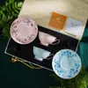 Souvenirs con Buen Aspecto, Regalos para Casa Nueva, Recién Casados, Regalos de Boda, Tazas de Café, Tazas para Té de Flores, Mejores Amigos