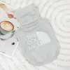 Venda Direta da Fábrica Roupa para Pet Verão Lulu da Pomerânia Bichon Teddy 100% Poliéster Colete Fino Respirável Fresco Roupa para Cachorro