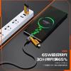 Cable de Datos para Teléfono Móvil Mecha Carga Súper Rápida de 65W Adecuado para Cable de Carga Tipo-C de Apple Cable de Carga Rápida Huawei Pd Tipo C