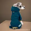 Impermeable de Cuatro Patas para Cachorro de Mascota Todo el Año al Aire Libre Tira Reflectante Impermeable Ropa para Perro Teddy Bichon Impermeable con Capucha Impermeable