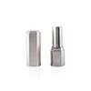 Tubo de batom 3gDIY borda octogonal diamante tubo de batom diamante material de embalagem tubo de batom que muda de cor tubo de pasta sólida rotativa