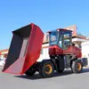 Caminhão Basculante Diesel de Descarga Frontal Potência Hidráulica Tração nas Quatro Rodas Caminhão Basculante Automático para Indústria e Mineração