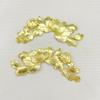 Accesorios de joyería DIY de cobre fundido, 77*27 mm, horquilla para el pelo, flor de peonía, palacio antiguo, ropa china, accesorios para el tocado, material