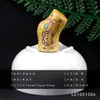 Madera de Ébano y Madera de Melocotón Pintados Dibujos Animados Lindo Mascota Colgante Hecho a Mano DIY Collar Encanto Llavero Accesorio de Bolso