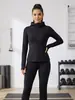 Chamarra de yoga con capucha para exteriores, sudadera con capucha ajustada para mujer, sudadera deportiva versátil de estilo americano casual para otoño e invierno