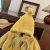 ¡Pequeño Chef Dulce! ¡Hombre Estrella Original! Chaqueta con Capucha de Elfo Estilo Coreano para Niños y Niñas Bebé Abrigo de Algodón Transfronterizo