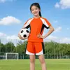 Conjunto de Uniforme de Futebol Infantil Secagem Rápida Competição Esportiva de Ensino Fundamental Uniforme de Equipe Camisa Personalizada Profissional Roupas de Treino de Badminton