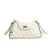 Bolso cuadrado pequeño de cadena de alta gama transfronterizo para mujer, nuevo bolso de hombro para axila de moda 2026, bolso cruzado de nicho para el día a día