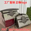 Comércio eletrónico transfronteiras: Nova bolsa de ombro, bolsa de mão e bolsa transversal monogramada da série Ristretto com ferragem de cavalo europeia e americana