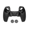 Capa Protetora de Silicone Espessa para Controle de Jogo PS5 Capa para Controle Antiderrapante Embossada Resistente a Quedas Tampa do Analógico para Controle de Jogo PS5