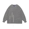 Catálogo Inverno Nova Moda Japonesa Nicho Design Linha Ming Franja Casual Suéter Unissex Masculino e Feminino