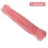 Palitos Torcidos Arranjo Finalizado Dobrável Cor Mista Palitos Torcidos Kit de Material Artesanal Hastes de Chenille Tiras Peludas Fabricante de Palitos Torcidos