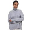 Comercio Exterior Transfronterizo Ropa Europea y Americana Nuevo Amazon Aliexpress Suéter Suelto Cuello Medio Otoño e Invierno Suéter para Mujer