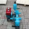 Bomba de lodo diésel de tres cilindros de alta presión modelo BW150 para cimentaciones de pilotes de ingeniería, bomba diésel para entrega de mortero de cemento