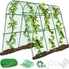 Treliça de Pepino Estilo Pastoral, Treliça de Feijão, Treliça de Uva, Treliça de Tomate, Estrutura de Suporte para Plantas Trepadeiras de Melão
