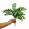Decoração de casa planta verde artificial folha de samambaia persa folha de samambaia rim planta sensação grama verde adereços de fotografia ao ar livre Floricultura