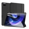 Para Xiaomi Pad6Max Funda Protectora Plana Xiaomi14-pulgadas Funda Plana Triple Plegable Anti-caída Cubierta de Cuero