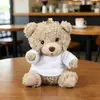 Urso de Pelúcia Vestindo Suéter Suporta Personalização Temática de Feriado, Personalização de Logo e Lembrancinhas de Casamento
