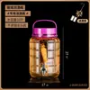 Tanque de fermentação de vinho, barril de vinho, tanque de vinho de arroz, recipiente, garrafa de vidro, pote selado, pote de picles, pote de vinho, engarrafado 10kg picles